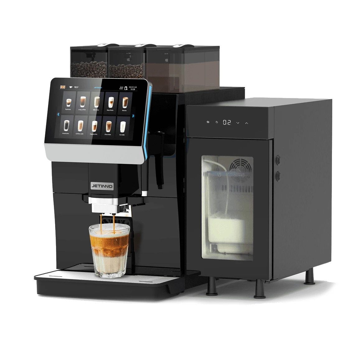 JL33A Dual Grinding Coffee Machine